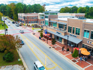 downtown Holly Springs NC