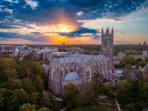 Duke University Chapel in Durham NC