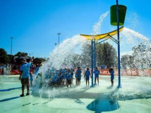 Splash Pad at South Park in Fuquay-Varina NC