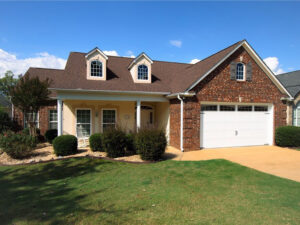 home after partial reconstruction following fire damage cleanup in Holly Springs NC