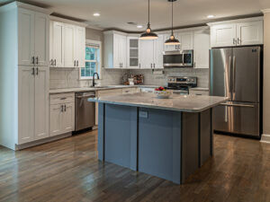 renovated and remodeled kitchen by CareMaster in Apex NC