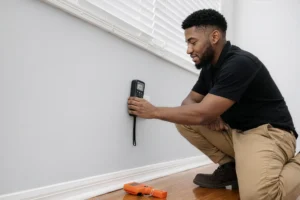 hidden water damage inspection inside residential home