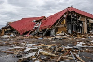 large loss insurance claim after commercial property damage in NC